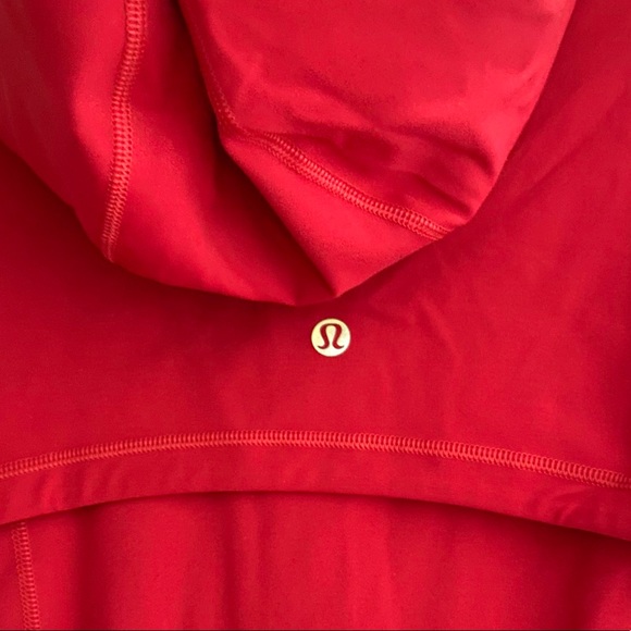 Lululemon Lunar New Year Hooded Define Jacket *Nulu Dark Red LNY Size Sz 8 - Picture 8 of 12